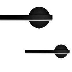 kinkiet SYDNEY 6W LED BLACK lewy