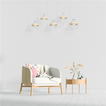 Lampa wisząca INDUSTRIALNA CLIFF WHITE 5xE27 MLP5520