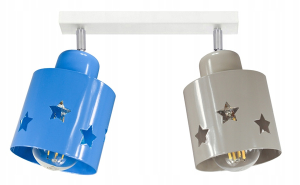 Lampa sufitowa do pokoju chłopca i dziewczynki Star Loft 2