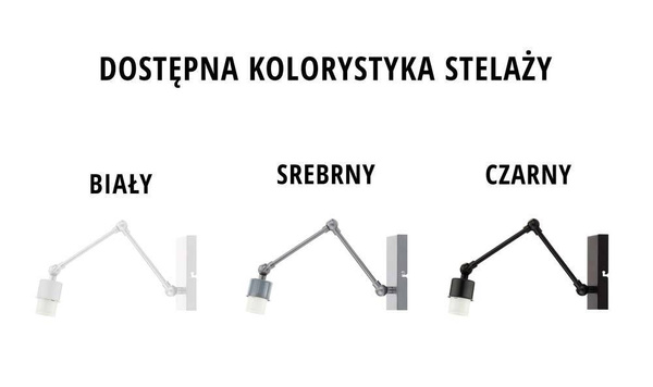 Lampa ścienna do pokoju dziecka miętowa na przegubie Bajkowy Diamencik