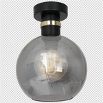 Lampa sufitowa PLAFON OMEGA BLACK / GOLD MLP6529