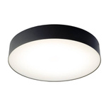 Plafon do kuchni ARENA BLACK LED 18W IP44 śr. 40cm | czarny