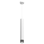 Nowoczesna lampa wisząca DANI WHITE/CHROME 1xGU10 MLP6227