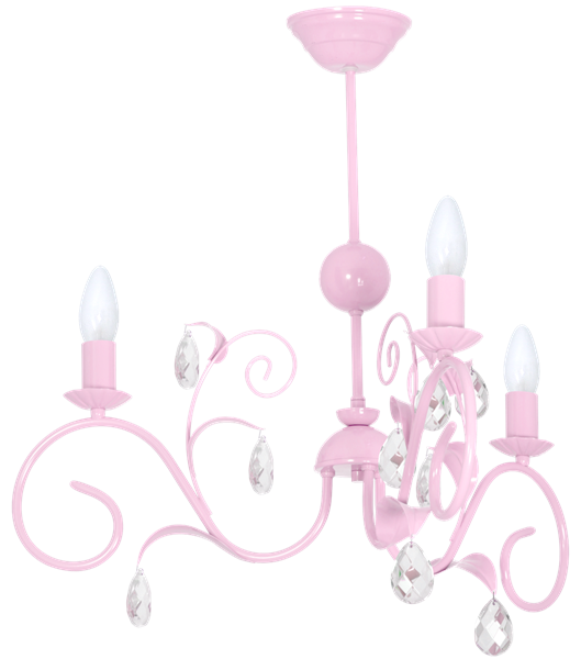 Lampa Sufitowa MIA PINK 3xE14 MLP1069