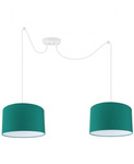 Lampa do pokoju dziecka typu Pająk z kolorowymi abażurami