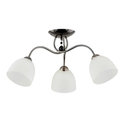 Lampa sufitowa ALFA AMARILLO CZARNY CHROM 3xE27 58cm | 62352