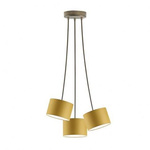 Lampa wisząca do pokoju dziecka typu pająk Tęczowy Cylinderek