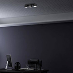 Lampa sufitowa listwa DIXIE BLACK 3x GX53 szer. 34m | czarny