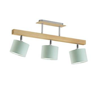 Lampa do pokoju dziecięcego miętowe abażury Zaczarowany Cylinderek