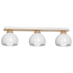 Lampa sufitowa nowoczesna DAMA biały szer. 64cm