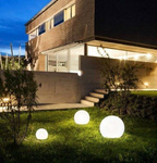 Lampa wisząca kula z pasków LED biały zimny 35W Cansas Candellux 31-43955
