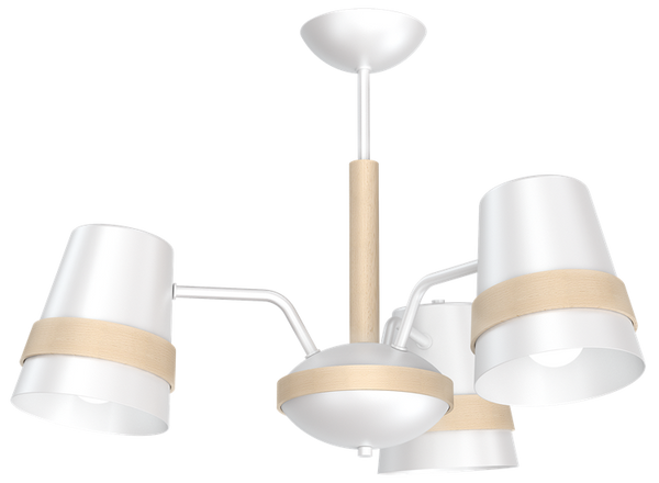 Żyrandol VENEZIA WHITE 3xE27 MLP5445