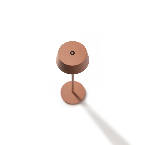 Lampa przenośna AMY LED 2W 3000K 170lm wys.32.5cm szer.10.8 IP54 ściemniacz włącznik | Brick red 11534