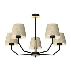 Lampa wisząca ETNA Black 5xE27