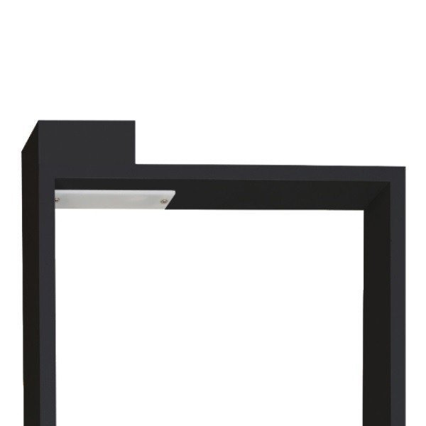 Kinkiet ścienny FRAME BLACK LED 30x30cm