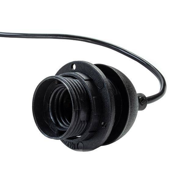 Lampa wisząca BASKET BLACK 3xE27
