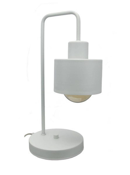 Lampka stołowa Moderno Nairobi łamana Szara