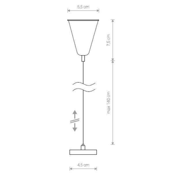 Zestaw do zawieszenia PROFILE SUSPENSION KIT WHITE
