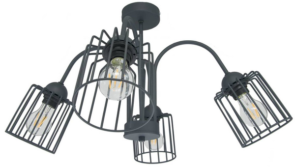 SUFITOWA LAMPA ARCANA 4 GRAFIT TUBA