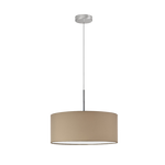 Lampa sufitowa do pokoju dziecka z abażurem 40 cm Tęczowy Cylinder 3xE27