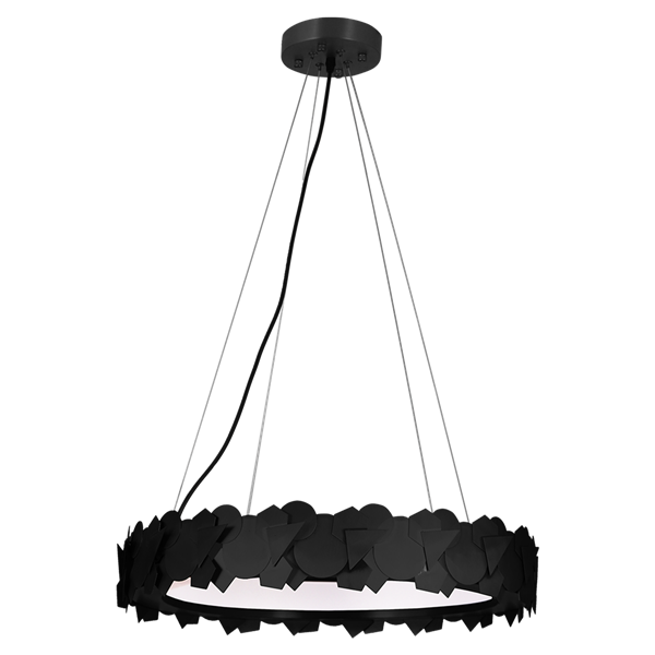 Lampa wisząca SOHO BLACK 24W LED ML6157