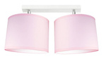Lampa sufitowa do pokoju dziewczynki różowa regulowane abażury Pink 3xE27 Led
