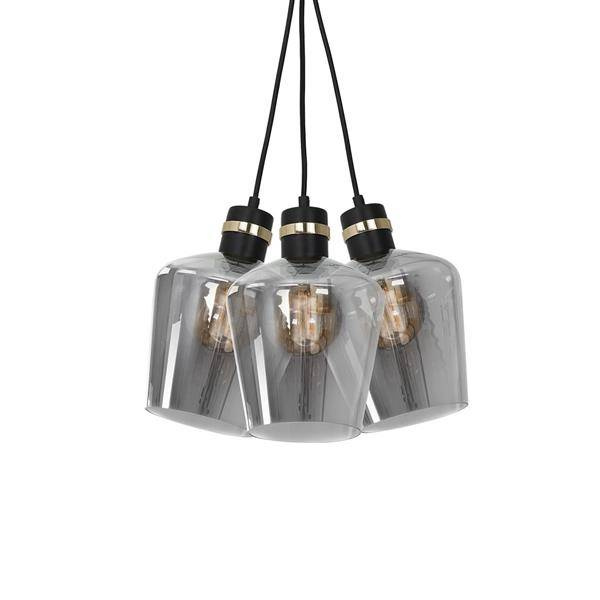 Lampa wisząca SUPEŁ RICHMOND BLACK / GOLD MLP65400