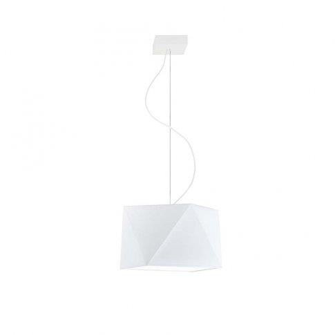 Lampa wisząca do pokoju dziewczynki różowa Świetlisty Diamencik 