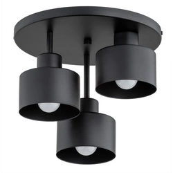 Lampa sufitowa ALFA ERANI CZARNA 3xE27 30cm | 62346