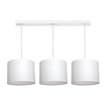 Lampa wisząca z abażurem listwa ADELLA III szer. 62cm [abażur do wyboru]