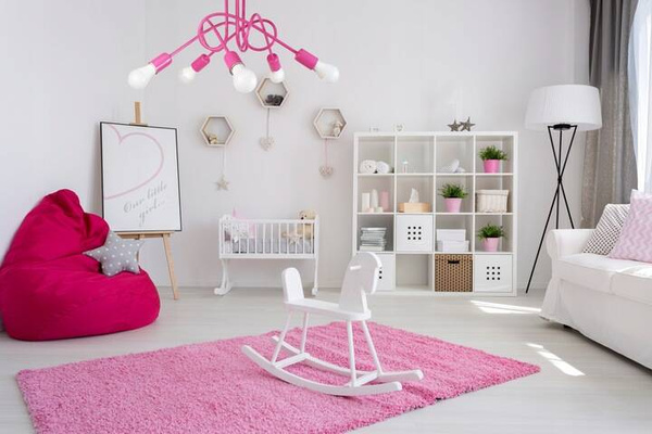  Lampa sufitowa do pokoju dziecka pomarańczowa Mondo 5 Loft