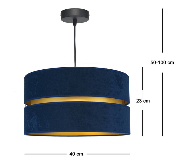 LAMPA SUFITOWA ZWIS ROYALO ABAŻUR GRANAT