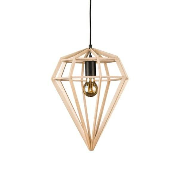 Lampa wisząca WOOD DIAMOND 