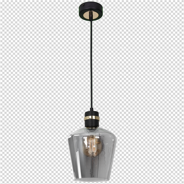 Lampa wisząca RICHMOND BLACK / GOLD MLP6538