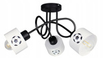 Lampa sufitowa do pokoju dziecka Piłkarski Kubeczek 3xE27 Led 