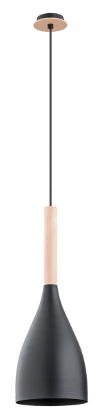 Lampa wisząca ALFA JUICE CZARNA 1xE27 16cm | 60722