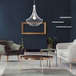 Lampa wisząca CESTA, MLP8671, biała, 1x60W E27