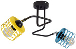 Lampa sufitowa do pokoju dziecka nowoczesna w stylu loft Edison Koszyk 2