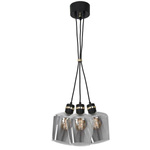 Lampa wisząca SUPEŁ RICHMOND BLACK / GOLD MLP65400