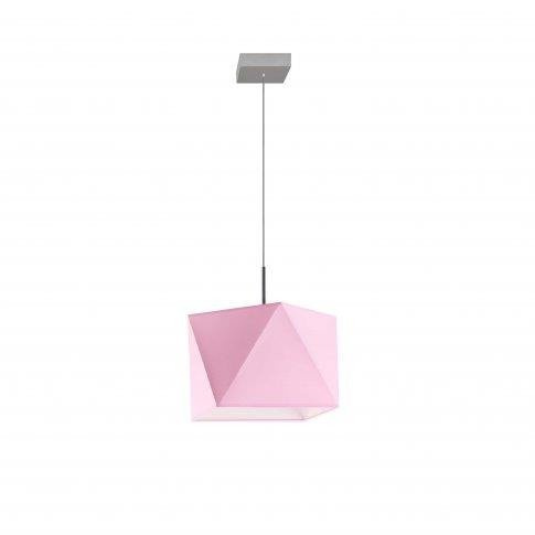 Lampa wisząca do pokoju dziewczynki fioletowa Słodki Diamencik