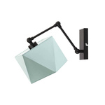 Lampa ścienna dla dzieci miętowa na przegubie Amarillo
