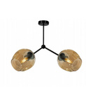 Nowoczesna lampa sufitowa w stylu Loft  szklane klosze 