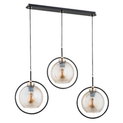Lampa wisząca ALFA SELDI ZŁOTA 3xE27 27cm | 62178