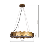 Lampa wisząca SOHO GOLD 24W LED ML6156