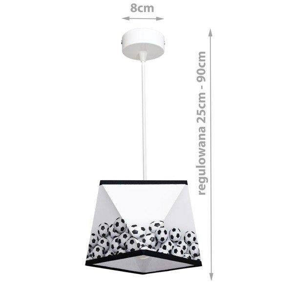 Lampa wisząca nowoczesna MUNDIAL 3D I śr. 21cm piłka nożna