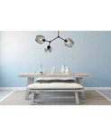 Industrialna lampa sufitowa w stylu Loft  szklane klosze 