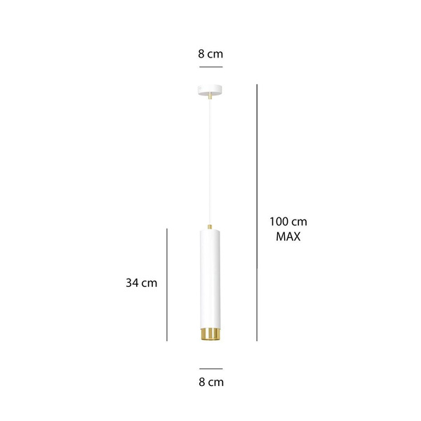KIBO 1 WH/GOLD