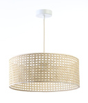 Lampa w stylu Boho Rotang z naturalnego ratanu- średnica 50 cm 