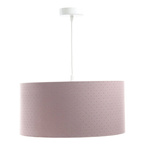 Lampa sufitowa do pokoju dziewczynki różowa Jasmine średnica 40 cm