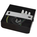 Nowoczesny kinkiet spot VIDAR BLACK/GOLD 1xGU10 MLP6277